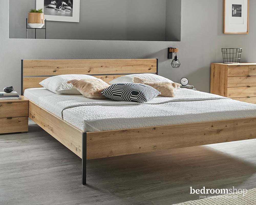 Huisje volgens Sneeuwstorm Tweepersoonsbed hout » al v.a. €199,- ✓ Gratis thuisbezorgd*