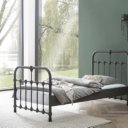 Metalen bed Shelly met schelpjes