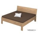 houten bed 180x200 met hoofdbord