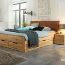 houten bed 180x200 met lades