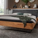 Massief houten bed Piketon zijkant