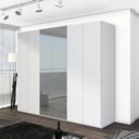 Witte draaideurkast