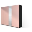 3 meter brede kledingkast roze