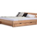Tweepersoons houten bed Kreta compleet