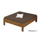 wotan eiken houten bed 160x200