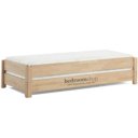 Logeerbed hout