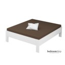 wit houten bed 160x200