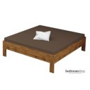 wotan eiken houten bed 180x200