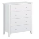 Witte ladencommode