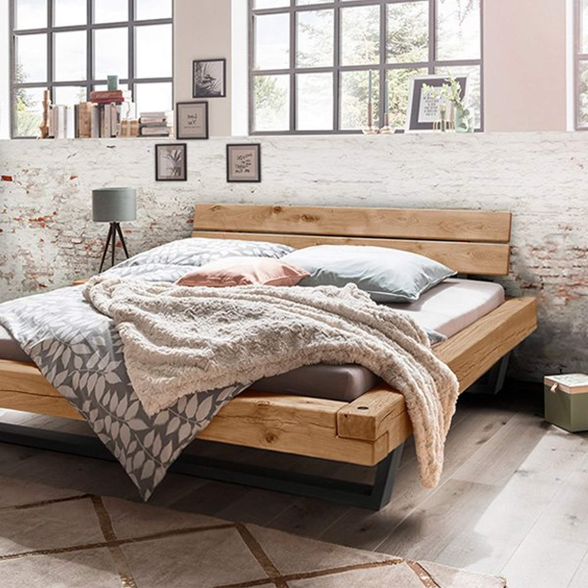 Zwevend bed frame » De perfecte optische illusie