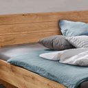 Massief houten bed Wellston hoofdbord