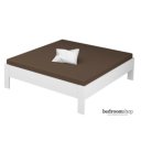 wit houten bed 180x200
