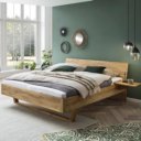 Massief eiken houten bed Manchester