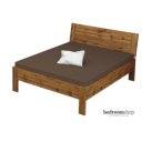 wotan eiken bed 160x200 met hoofdbord