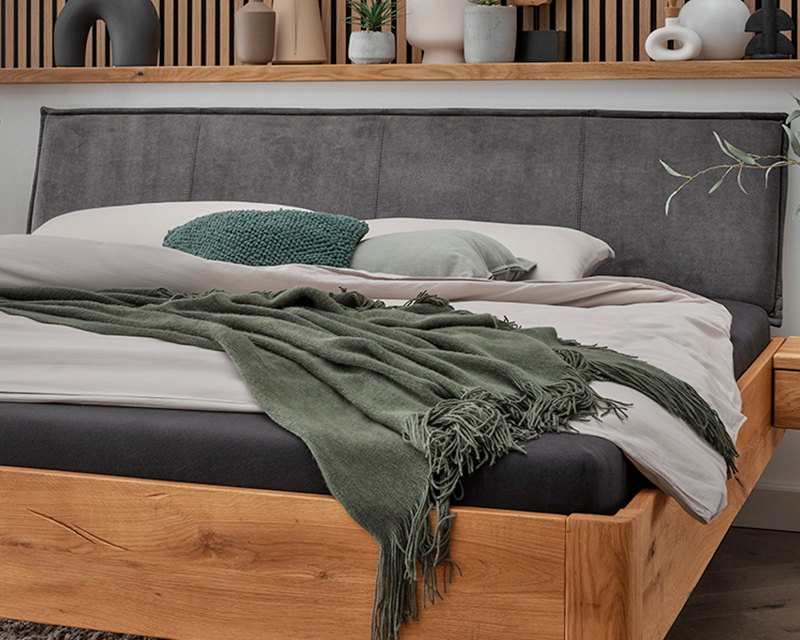 Eiken houten bed 160x200 » Massief & Duurzaam!