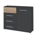 1 deur commode met lades