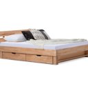 Tweepersoons houten bed Kreta compleet met 4 ldn