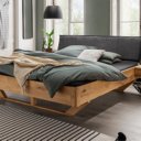 Massief houten bed Jackson zijkant