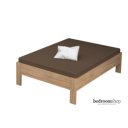eiken houten bed 140x200
