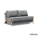 Moderne slaapbank klein grijs