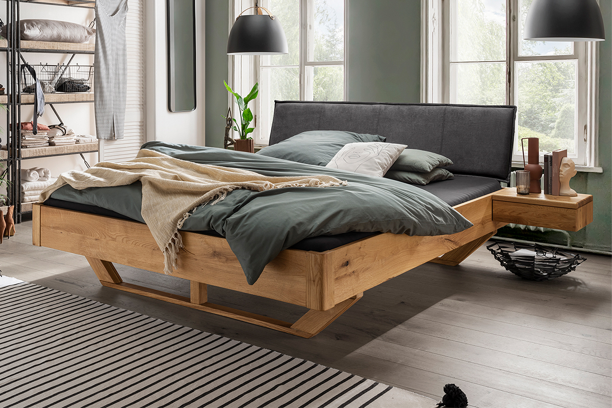 Massief houten bed Jackson
