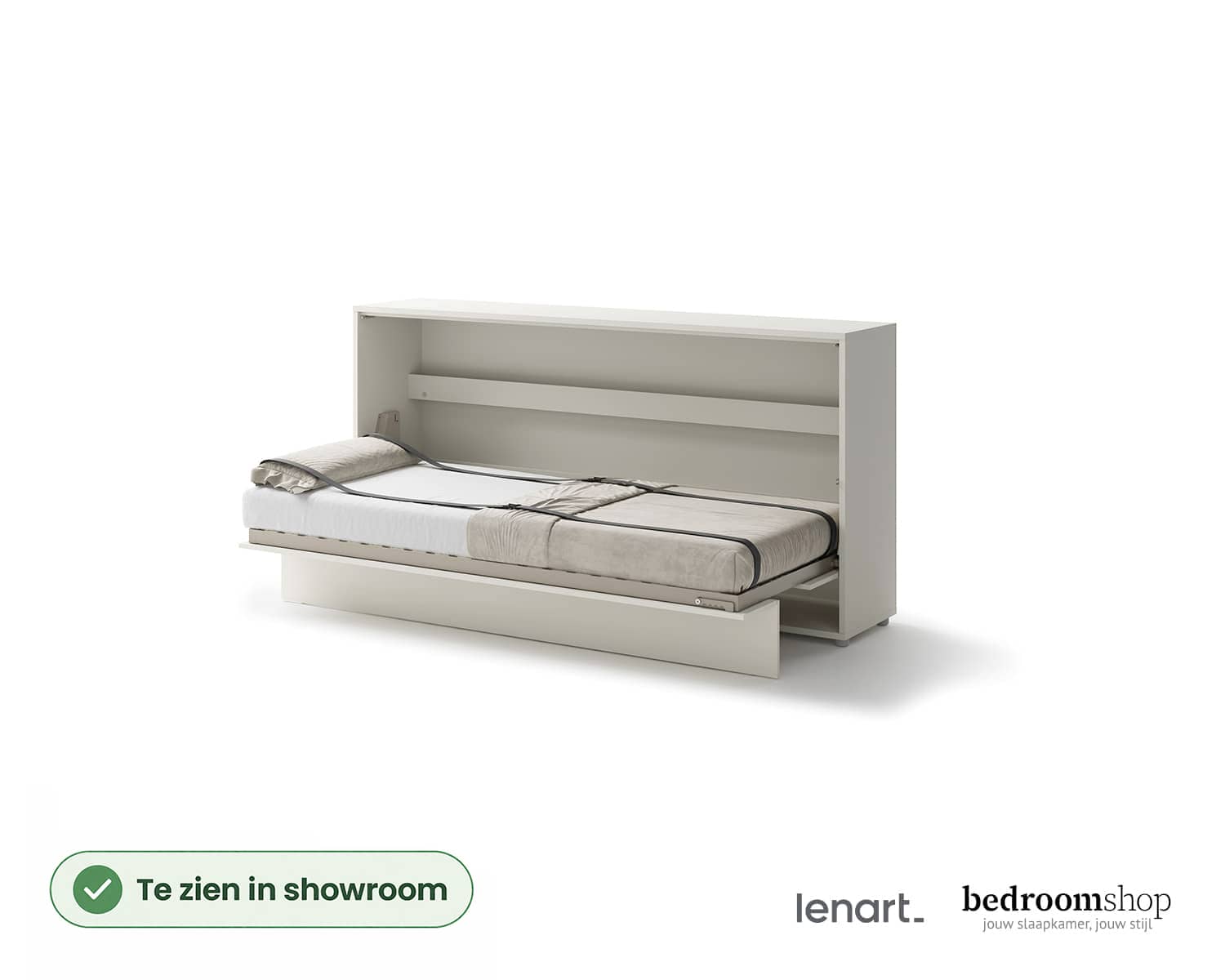 Opklapbed horizon 90x200 cashmere