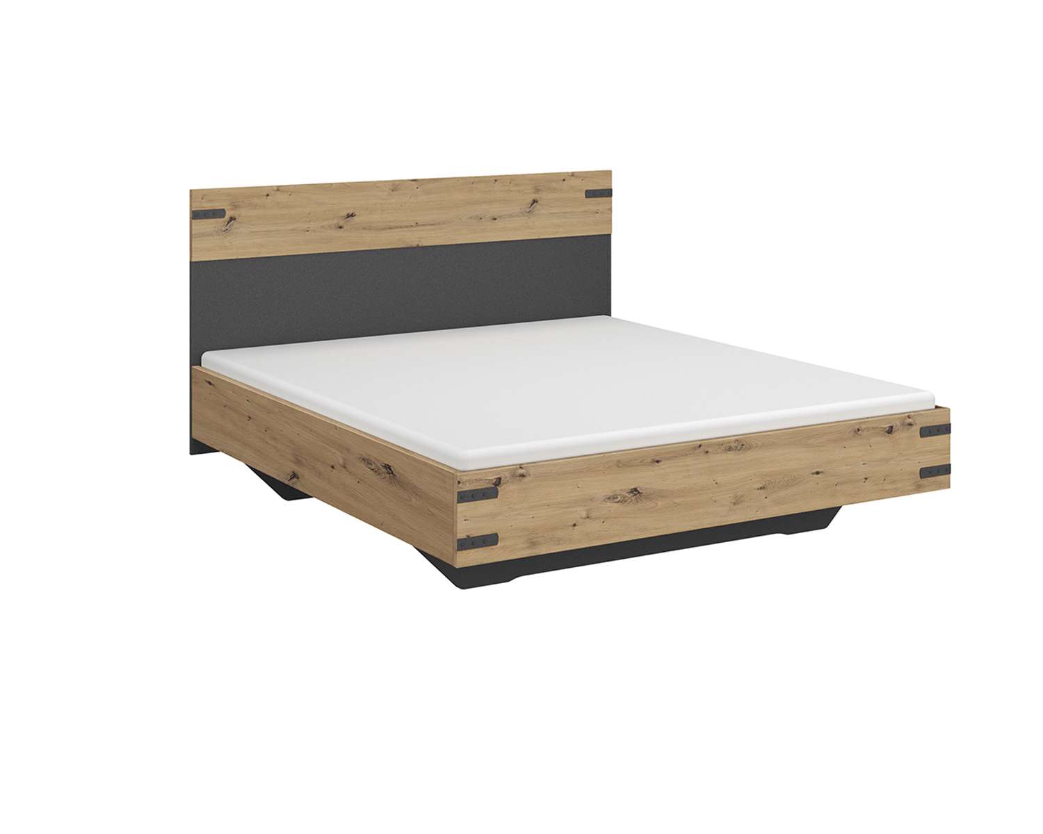 San Diego bed Artisan eiken San Diego bed Artisan eiken