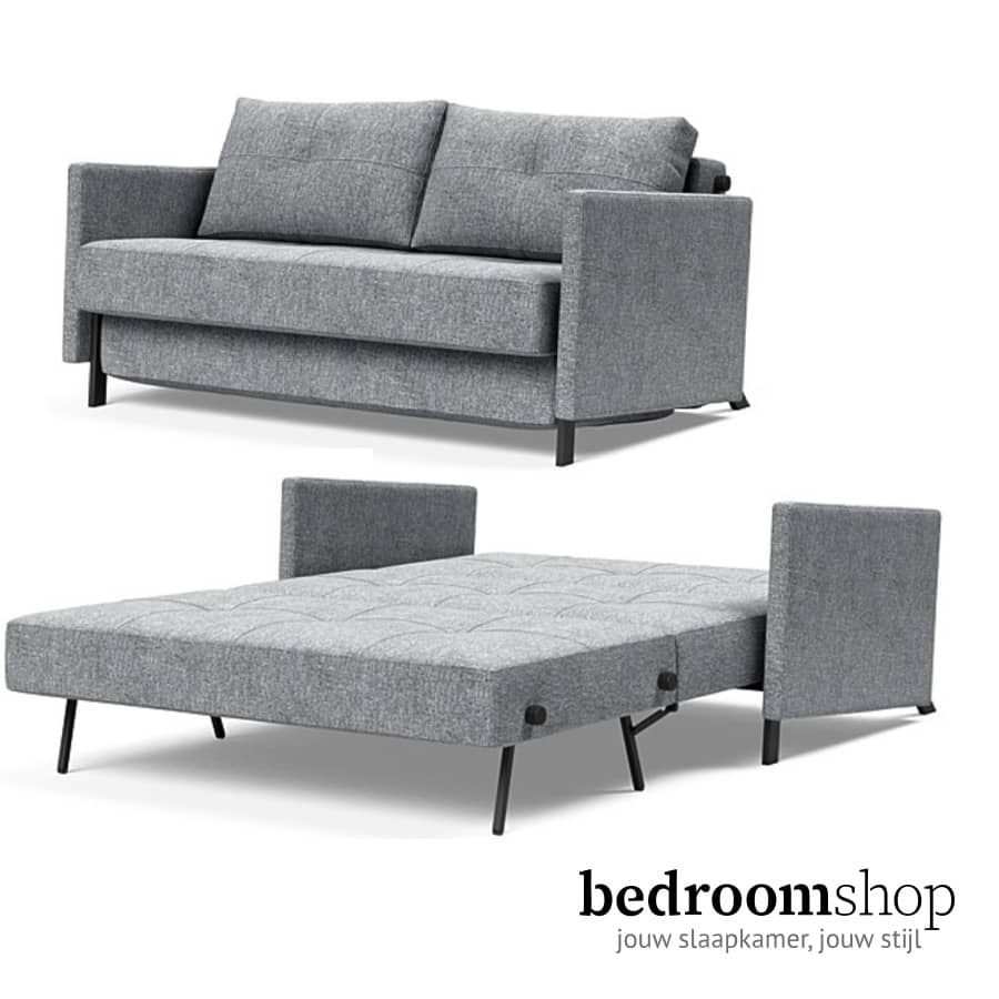 Saint tropez compacte slaapbank met leuningen