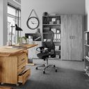 Bureau eiken met ladekastje