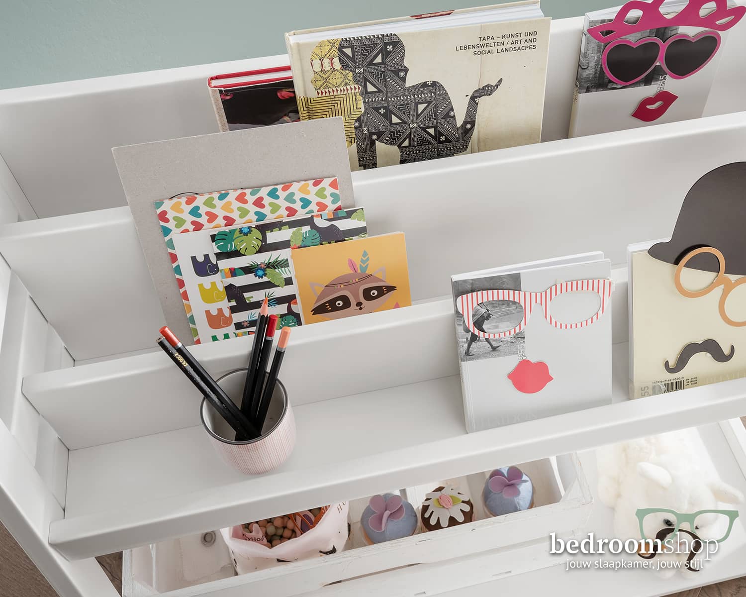 Opbergrek kinderen wit Opbergrek kinderen wit