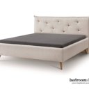 Stoffen bed 160x220