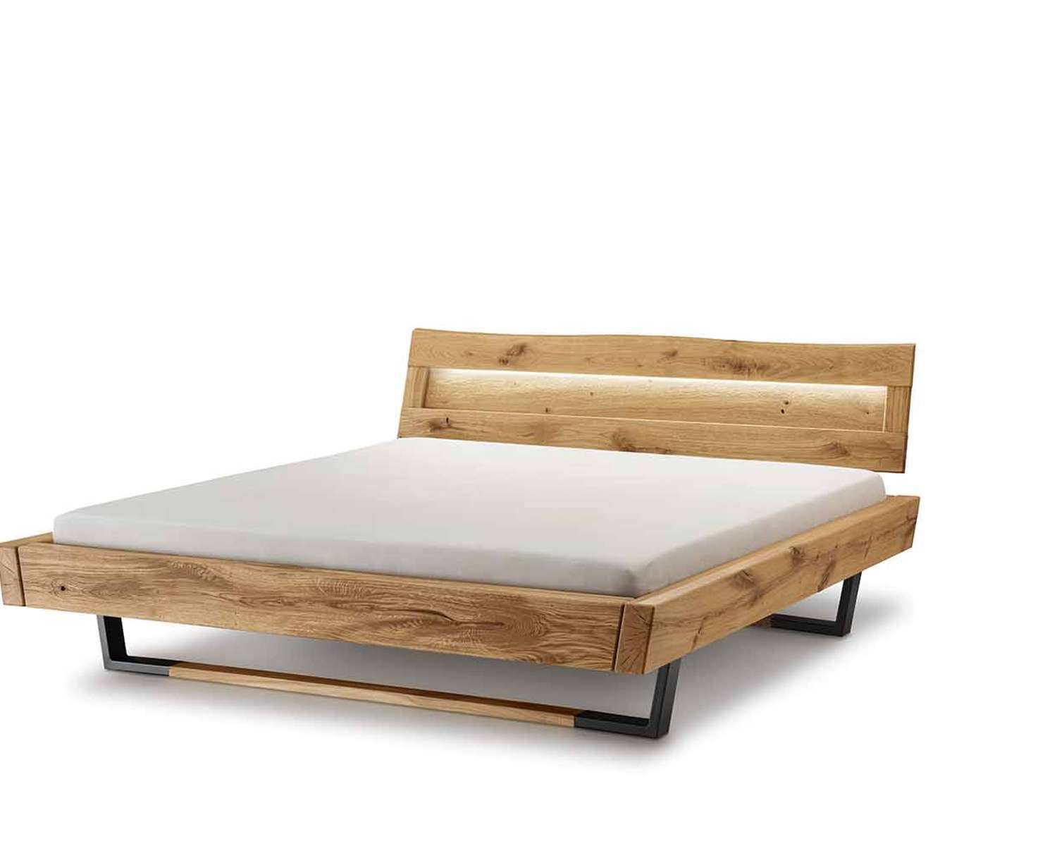 Massief eiken ledikant Brixton Massief eiken ledikant Brixton