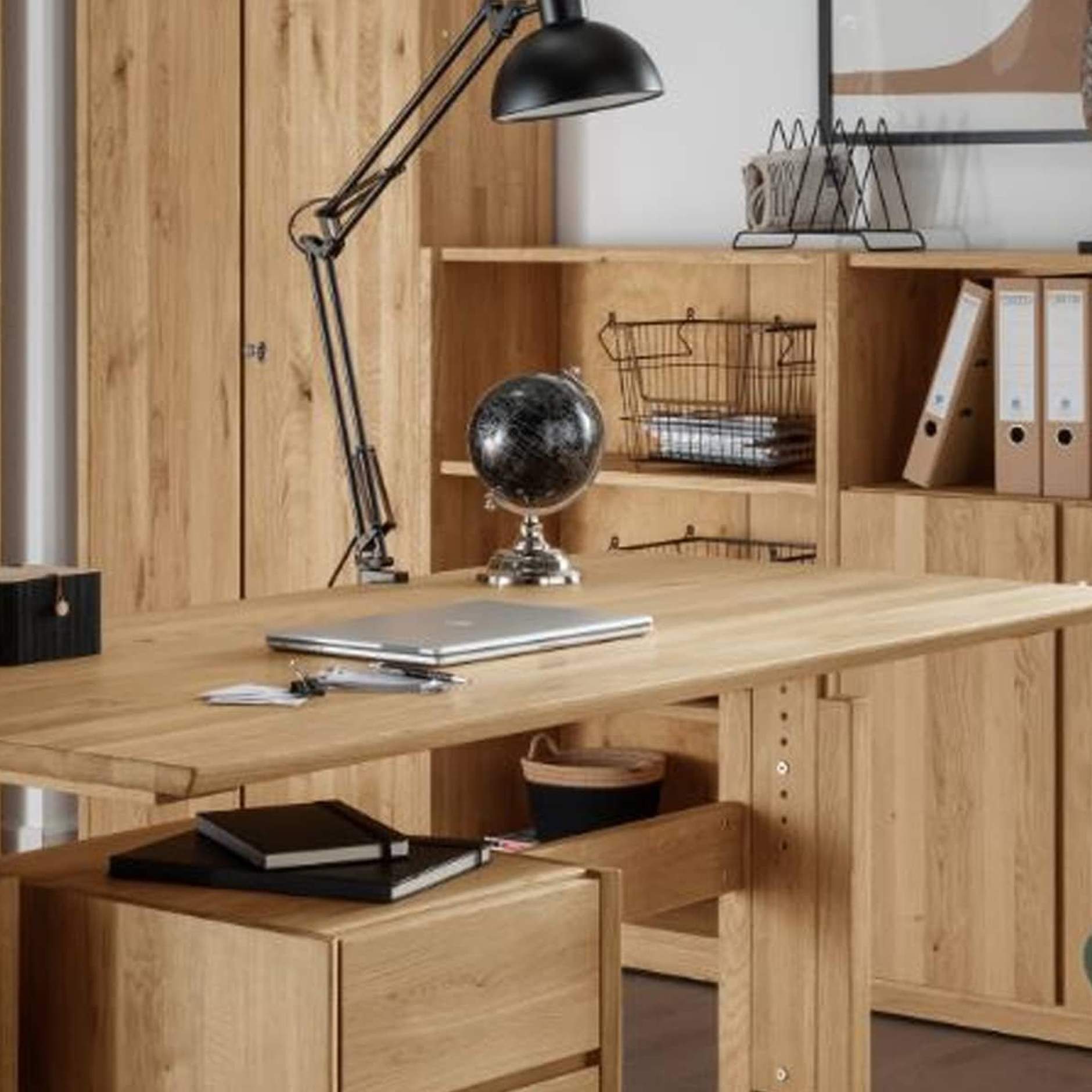 Eikenhout bureau