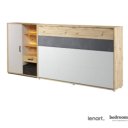 120 opklapbed met kast