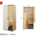 2-deurs kinderkast