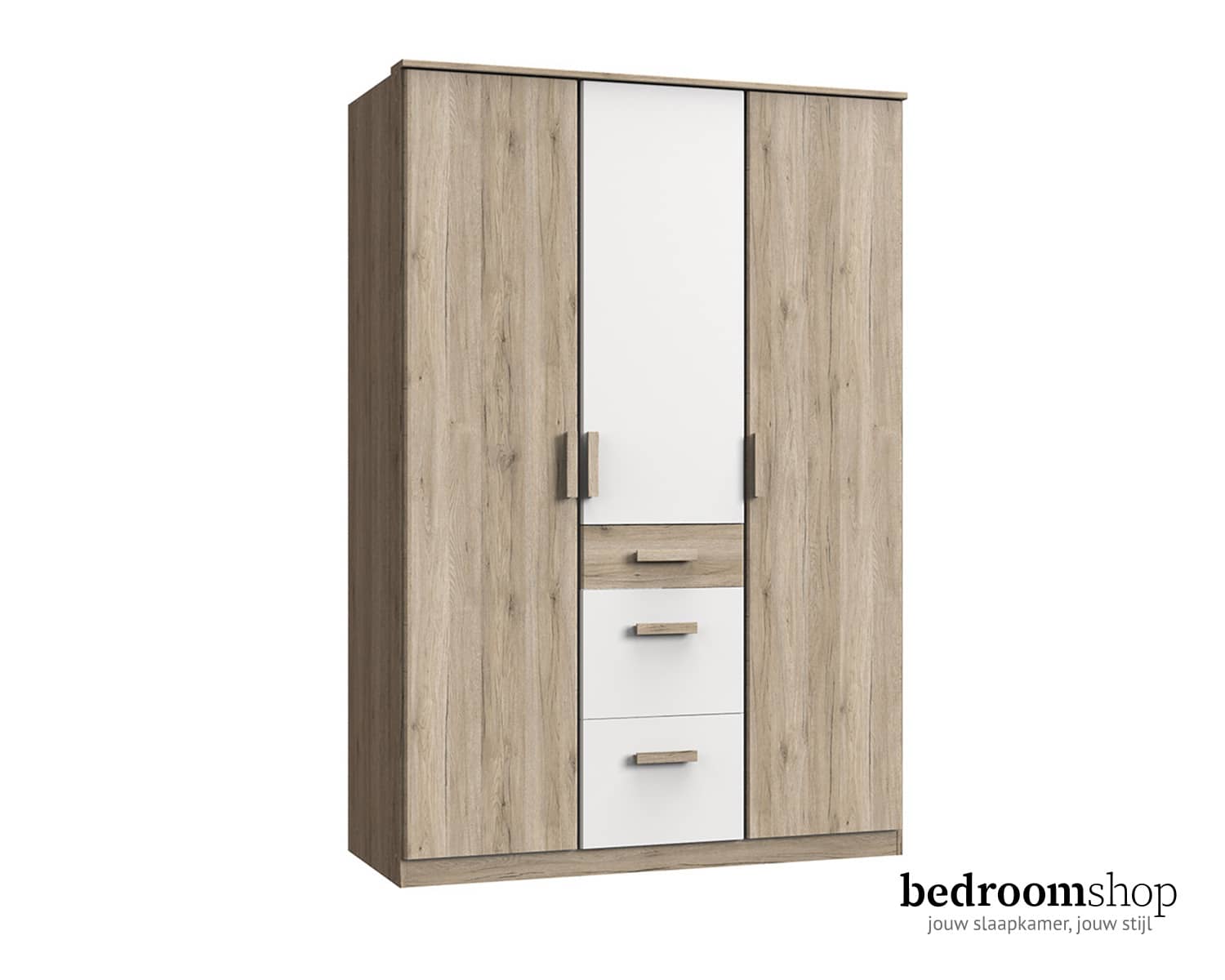 Draaideurkast 135cm babykamer