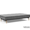Slaapbank grijs 115x210