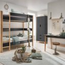 Kinderkamer TIlburg met stapelbed