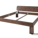 Mokka donker houten bed