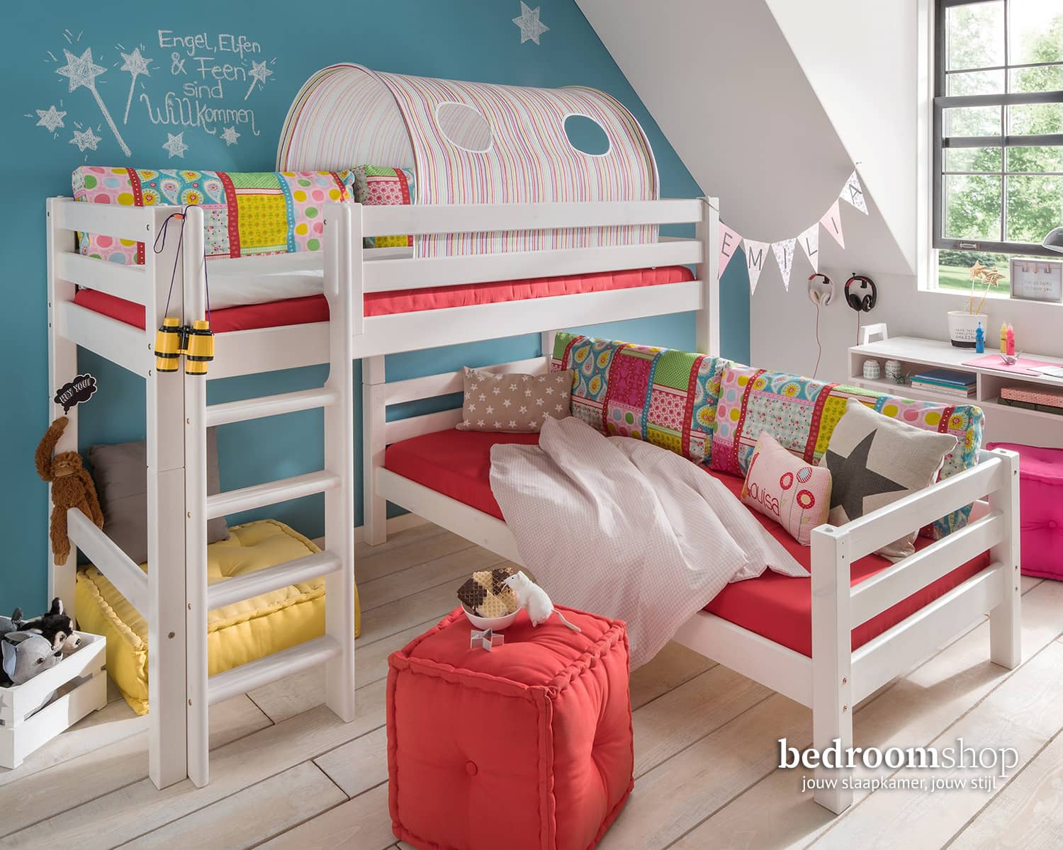 Kinderbed hoog en laag