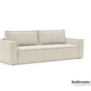 Lounge slaapbank gebroken wit