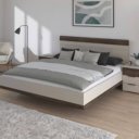 Tweepersoonsbed 180x200 - met nachtkastjes
