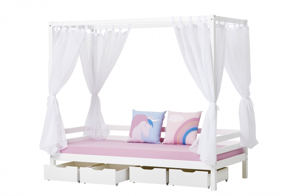 kinderbed met onderschuifbed
