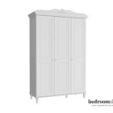 3-deurs witte kast meisjeskamer
