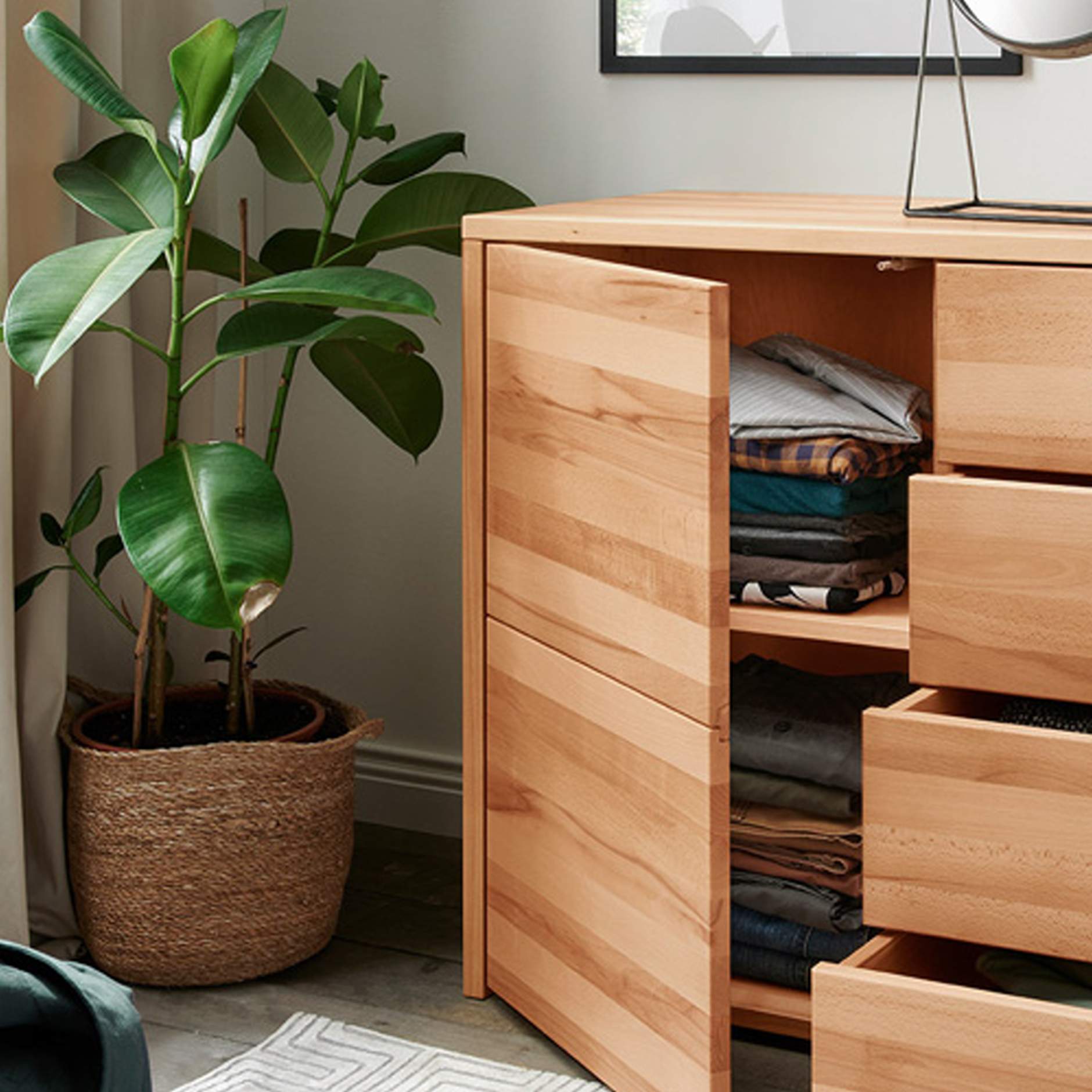 Beuken dressoir