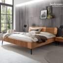 Massief houten tweepersoonsbed Osaka Japandi