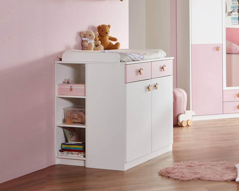 Baby prinsessen commode