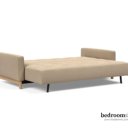 Slaapstand beige zandkleurige slaapbank