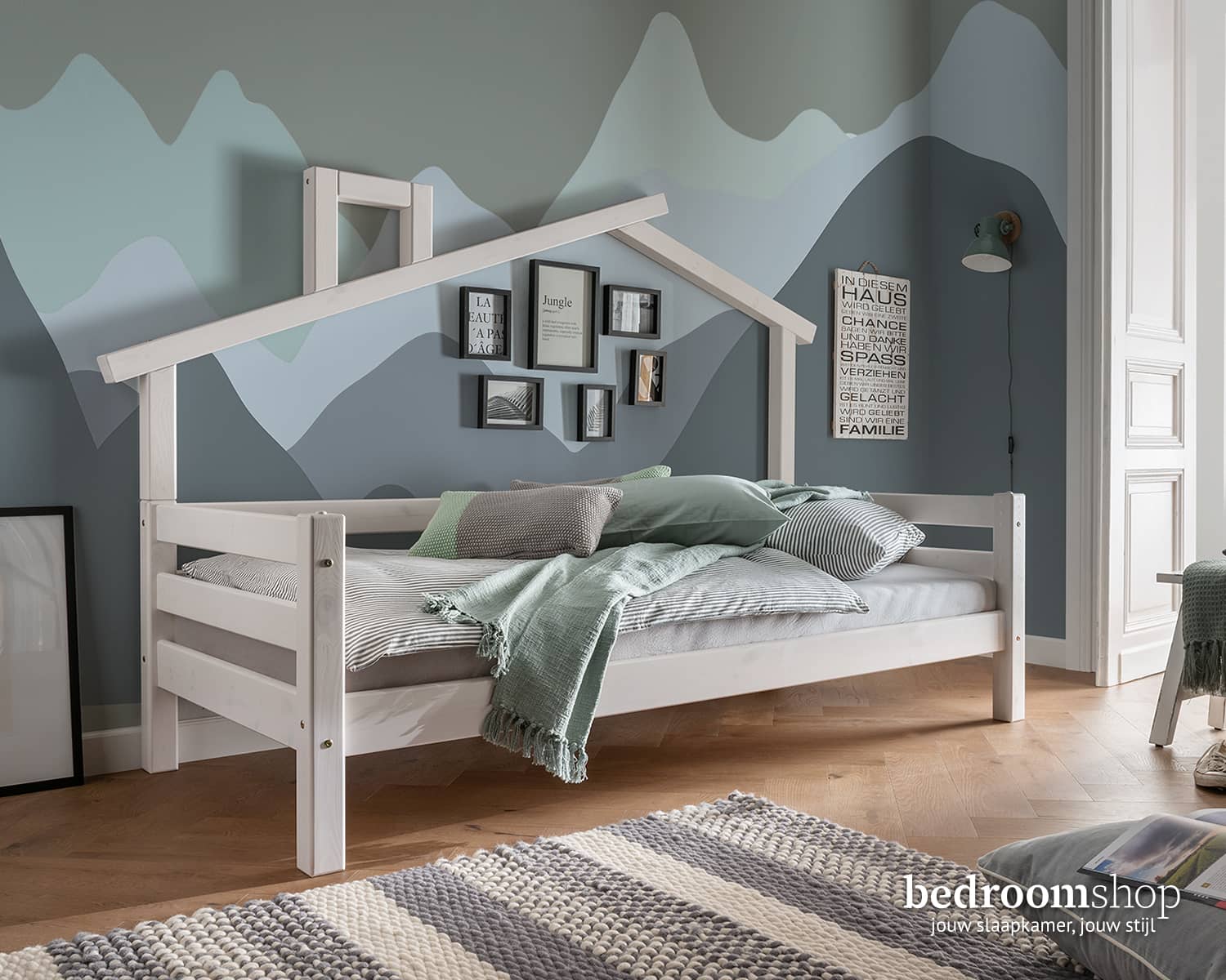 Huisbed wit Huisbed wit