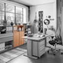 Archiefkast kantoor massief hout